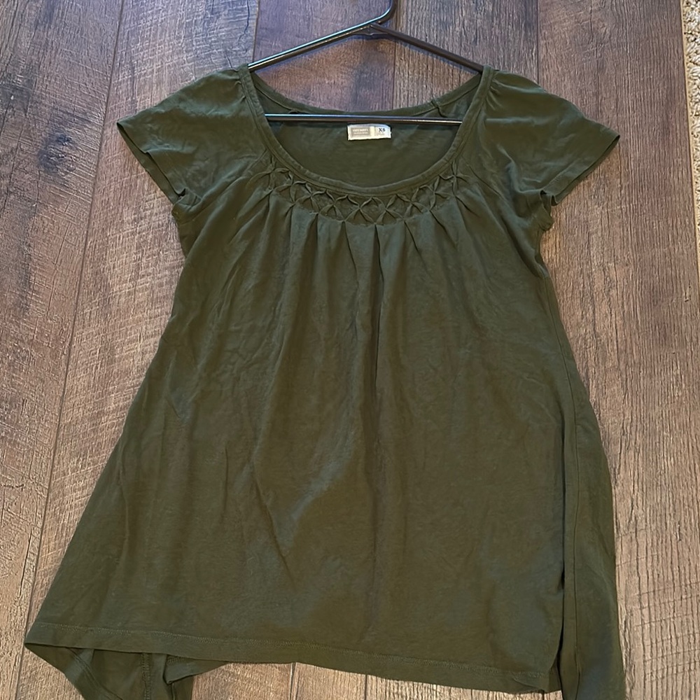 Olive Green Women's Top